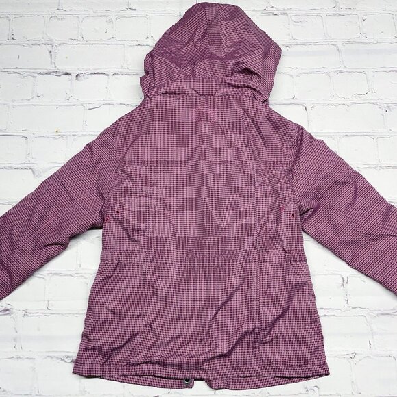 Appaman 2T Lightweight Nylon Windbreaker Jacket Lined Pink Black Houndstooth - Picture 5 of 11
